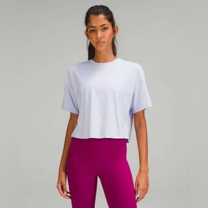 Lululemon Abrasion Resistant Training T - Pastel Blue size 6